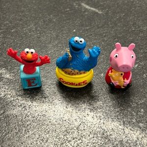 Tonies Bundle - Elmo, Cookie Monster, Peppa Pig